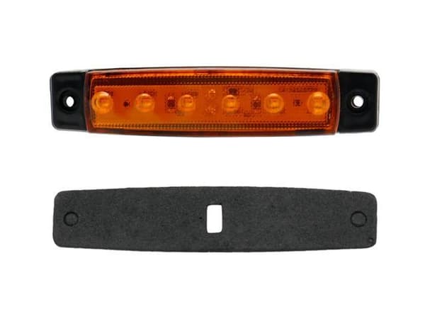 Markeringsljus 95mm position orange ledlampor 6-pack 12v 24v led Orange