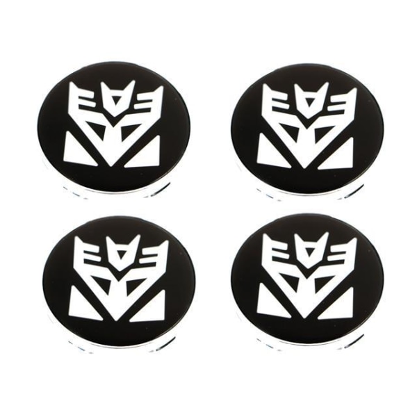 Transformers Decepticons Centrumkåpor 60mm styling 4-pack