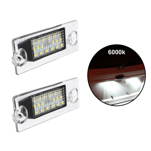 Audi A4 S4 B5 A3 8L  Led skyltbelysning 6000k
