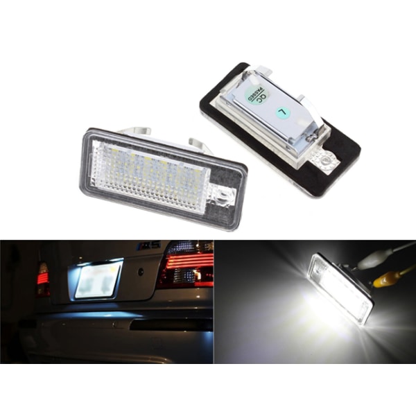 Audi A6 C5 B4 Avant RS6 1998 - 2005 Led skyltbelysning 6000k