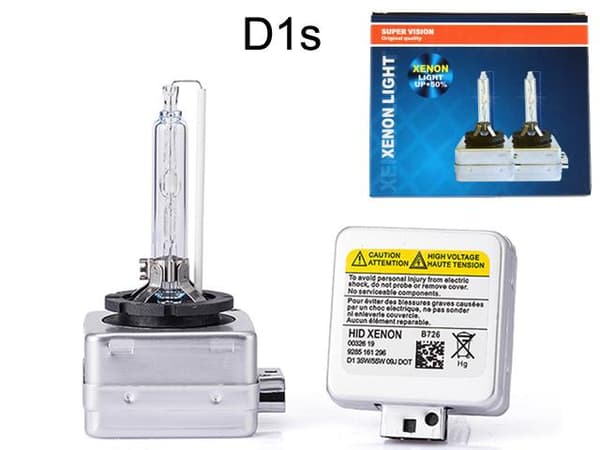 Xenon Lampor +50% D1S 35W 5000k xenonlampor Supervision D1s 5000k 2-pack