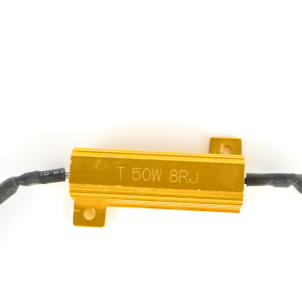 H1 H3 motstånd 50W 8 Ohm för led lampor / Xenon canbus Svart