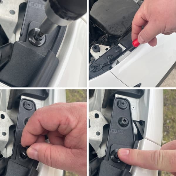 Interiörclips plastclips till fordon 100st vanliga modeller