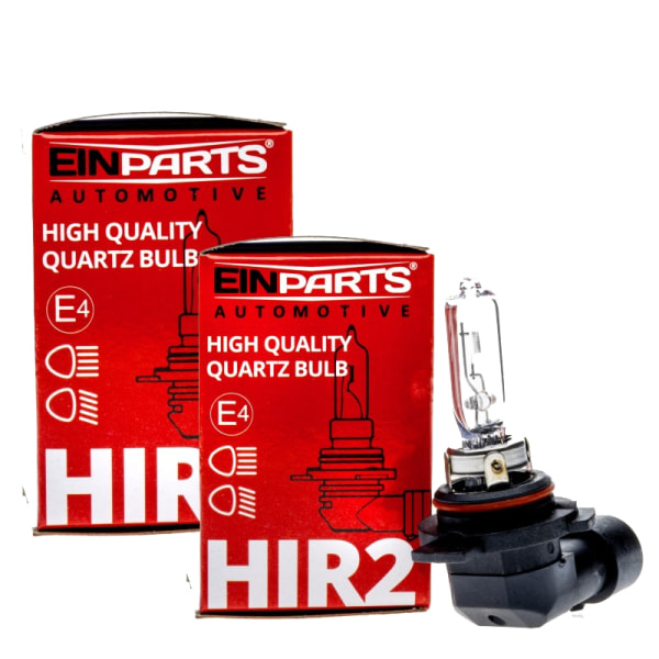 EINPARTS HIR2 55w halogen lampor PX22d 12v 2-pack Metall utseende