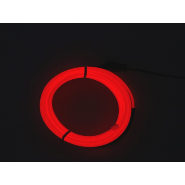 Glowstrip 200cm Röd ger en behaglig glödande effekt styling som Röd / Red