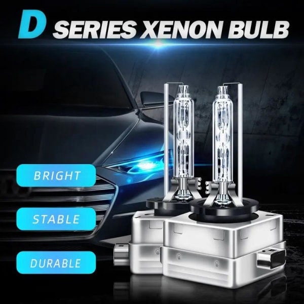 Xenon lampor +50% D3S 35W 6000k xenonlampor Supervision PK32d-5