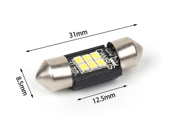 Canbus C5W 31mm Led 6000K 31 mm 2-pack