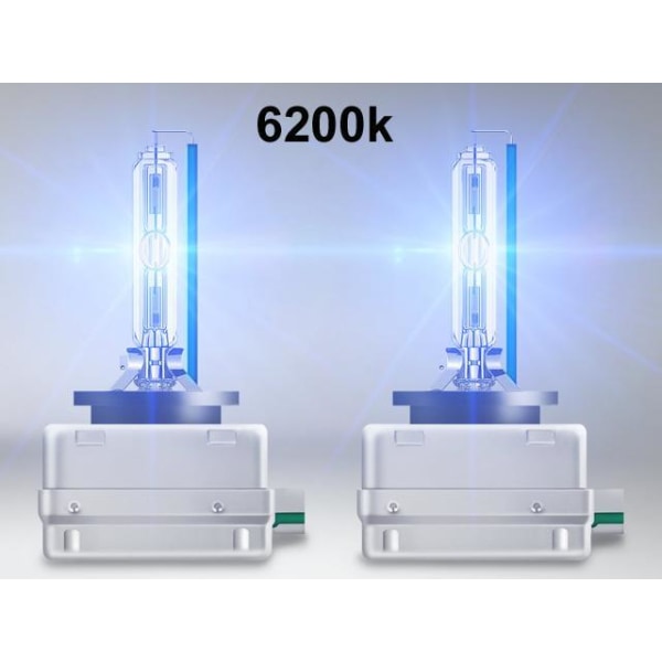 Osram D3S 35W 6000k Duo-box +150% COOL BLUE INTENCE xenon lampor Metall utseende