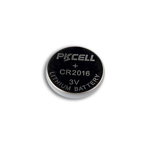 CR2016 20-pack Lithium batterier CR 2016 3V PKCell batteri Metall utseende