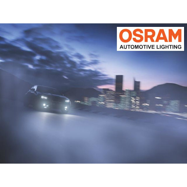 Dimljus Osram p13w Led lampor 6000K 150 lumen PG18.5d-1 Svart