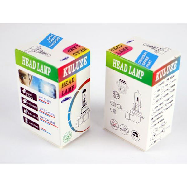 Hb4 9006 4300k white halogen 55w lampor Vit
