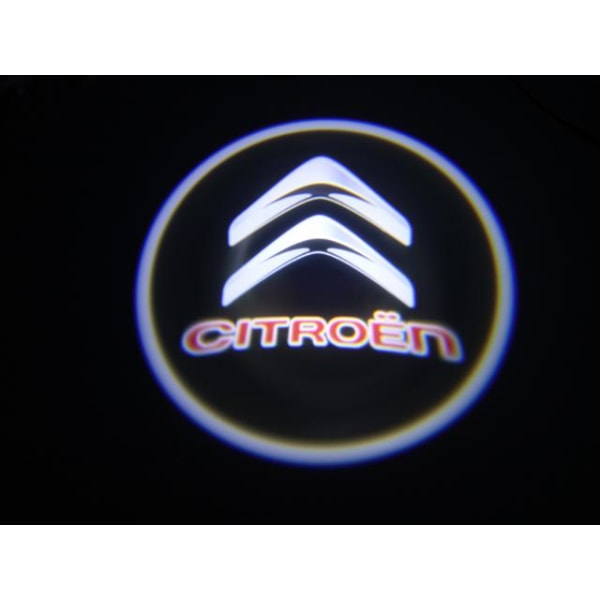 Citroen led Laserlogga styling till tex. bildörrar M3 M5 M6