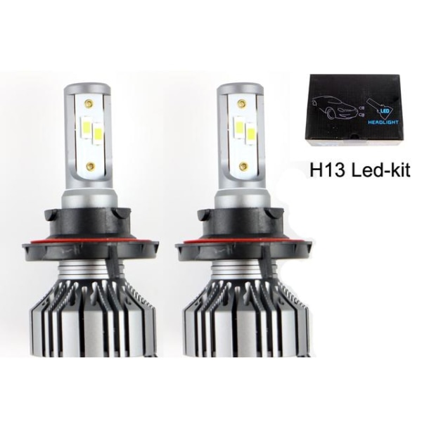 H13 Led halvljus + helljus 7000 lum 35w CSP chip 6000k W50 kit