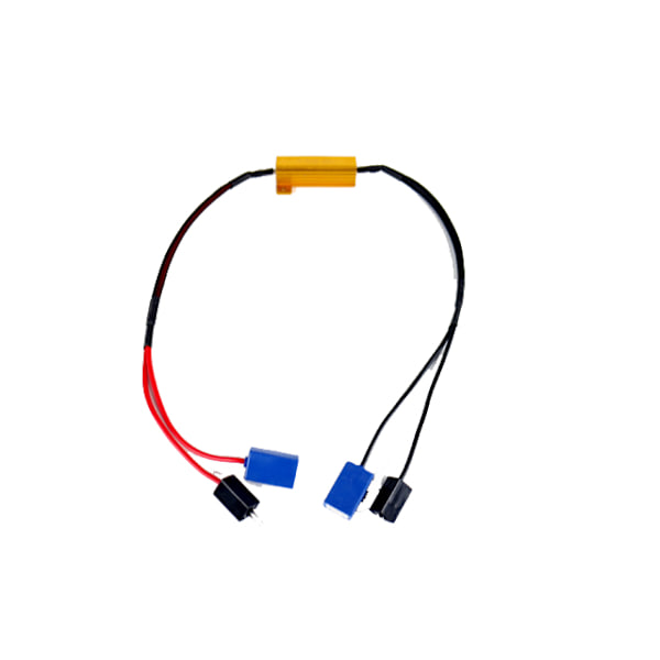 H1 H3 motstånd 50W 8 Ohm för led lampor / Xenon canbus Svart