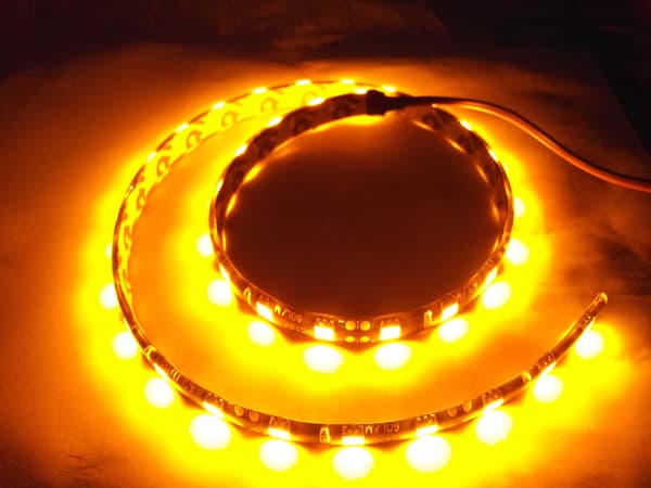 Led slinga 2-pack 30cm Gul-Orange ledstripe ledslinga styling Gul 2-pack