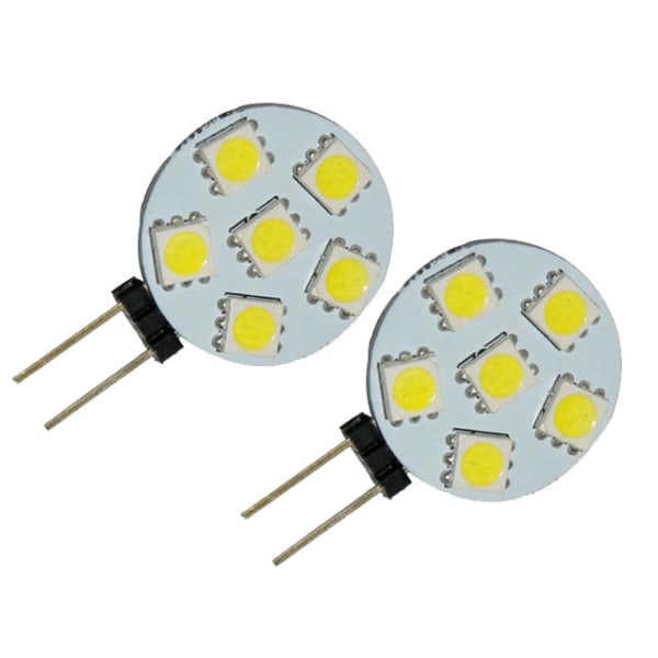 G4 0,7w 6000k Led lampor husvagn husbil båt 2-pack