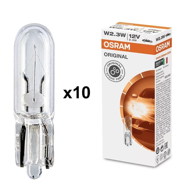 OSRAM T5 w2x4.6d 10-pack Original lampor position mm Guld