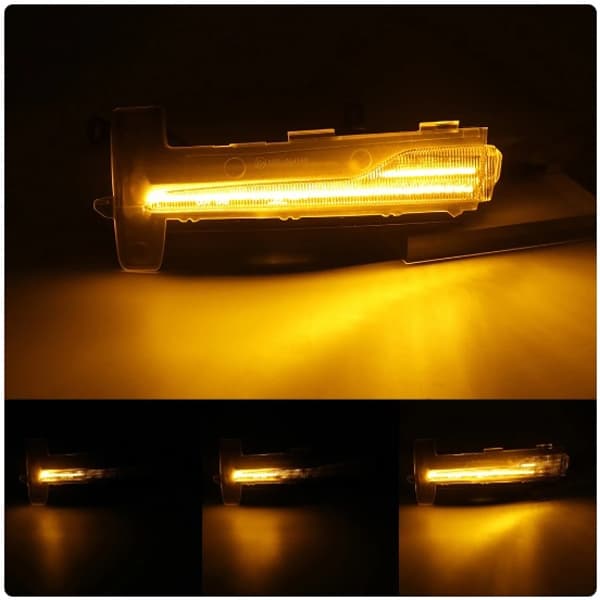 Led dynamiska blinkers Volvo XC60 2014 2015 2016 2017 Smoke Svart