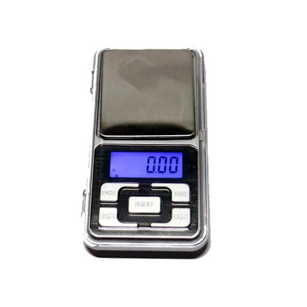 Digital våg 0,1g - 500g  pocketscale MH-500 Silvergrå