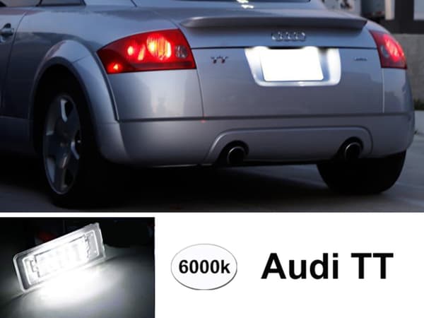 Audi TT 1999 - 2006 Led skyltbelysning 6000k