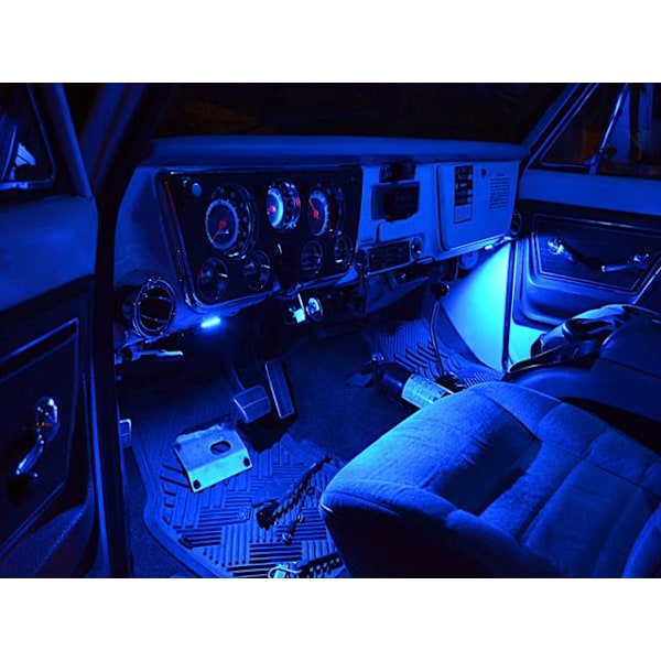 BA9S Canbus Blå Led 2-pack T4W  100 lumen Blå