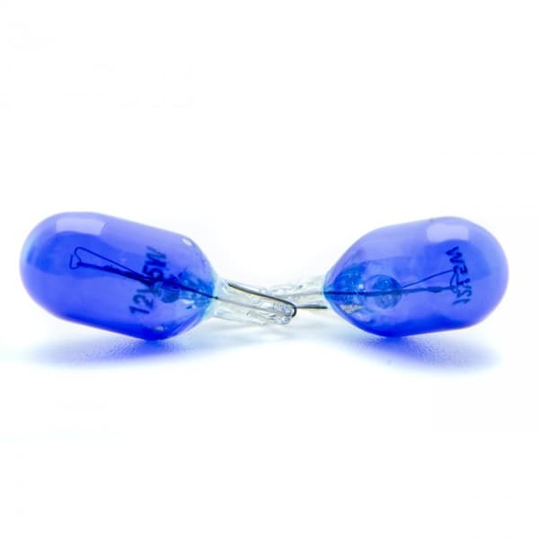 EINPARTS T10 w5w Position 5000k halogen lampor 12v 2-pack Blå