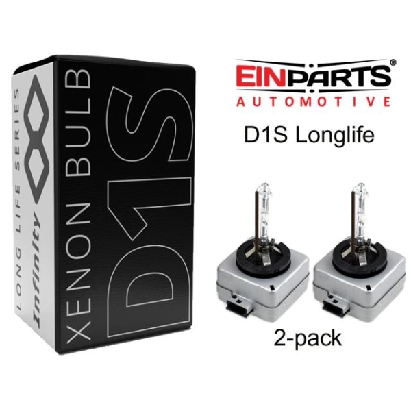 EINPARTS D1S 5000k LONGLIFE xenonlampor pk32d-2 multifärg
