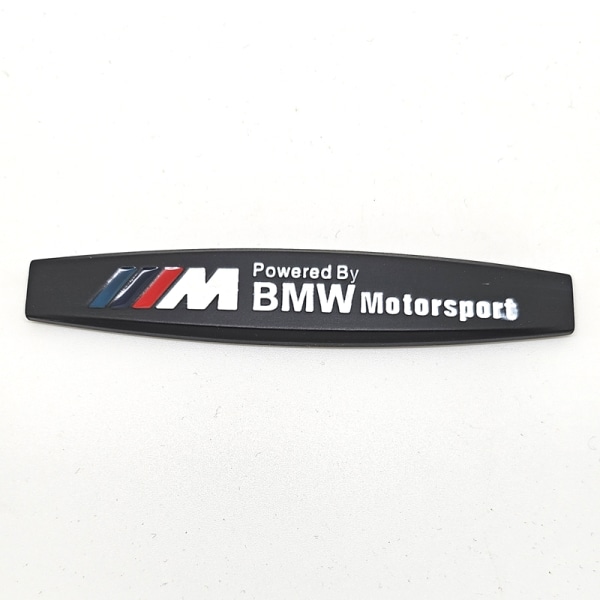 BMW M metall emblem till bilen  styling Svart