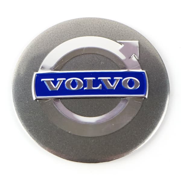 Volvo mörkgrå emblem till centrumkåpor, hjulnavsskydd, fälg, 4-pack, styling