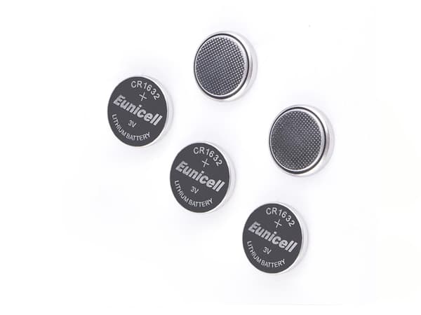 CR1632 5-pack Litium batterier 3V Silver
