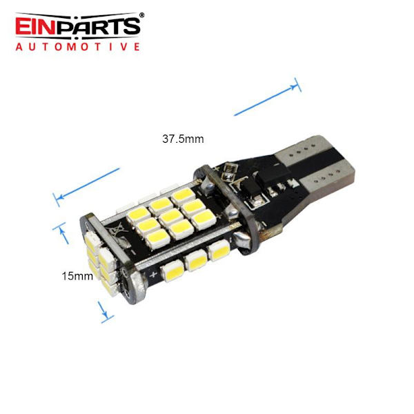 T15 W16W 921 912 906 backljus LED, 1000 lumen, 6000K, W2,1x9,5d.