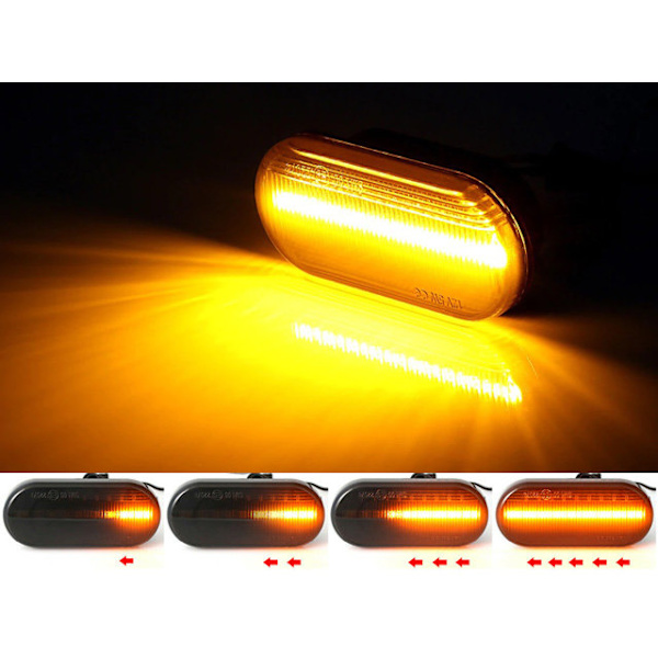 Led dynamisk blinkers VW Skoda Ford Seat styling 2-pack