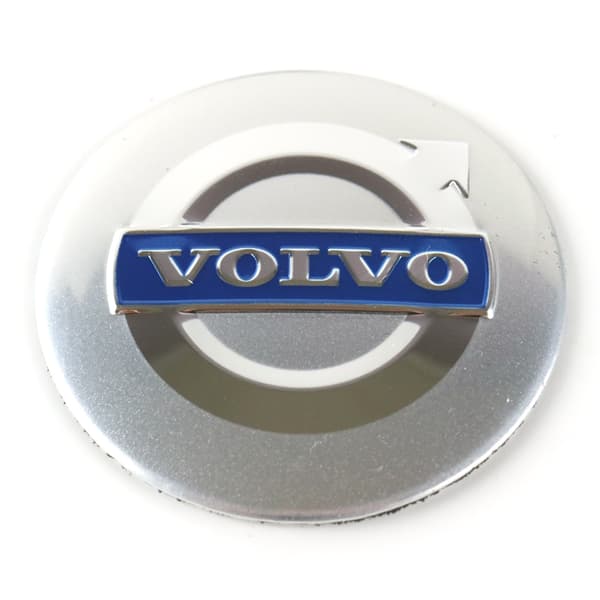 Volvo ljusgrå emblem till centrumkåpor, hjulnavsskydd, fälg, 4-pack, styling