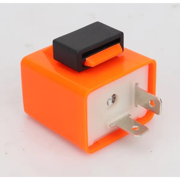 Blinkers relä 2-pin  f tex. USA bil blinkers MC mm 12v DC 1st Orange