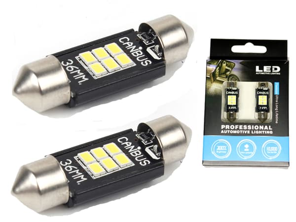 Canbus C5W 36mm Led 3020SMD 6000K 36 mm 2-pack 340LM