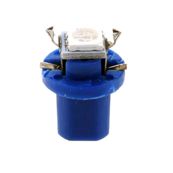 B8,5D Blå Ledlampor 6-pack instrumentlampa 12v