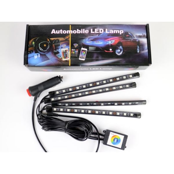 Led pimpkit med App-kontroll styling set med 4 ledstrips