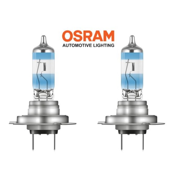 Osram H7 +200% night breaker halogen premium lampor 12v DC px26d Metall utseende