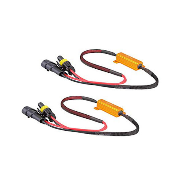Motstånd Hb4 9006 50W 6 8 Ohm för ledlampor xenon canbus Svart