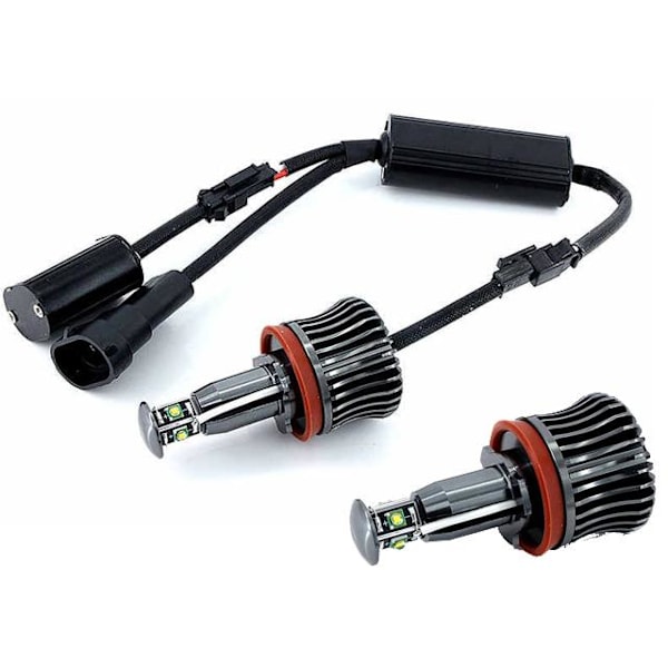 Angeleyes 40w Cree Led BMW E60 E61 E90 E82 E92 E70 E71 F01 F02 Silvergrå
