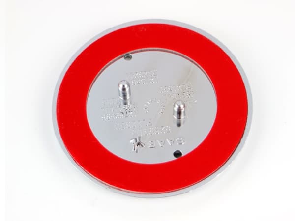 Emblem, SAAB 68 mm 3-pin, 1-pack till motorhuv