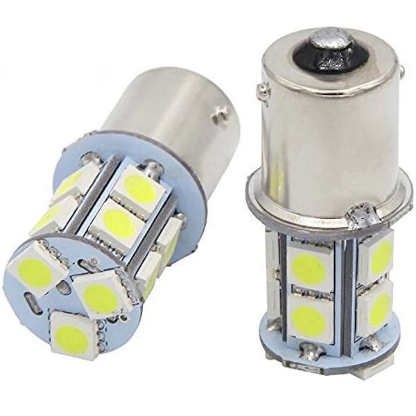 Ba15s r5w r10w 1156 Led lampor 3000K varmvit 2-pack . Varm vit