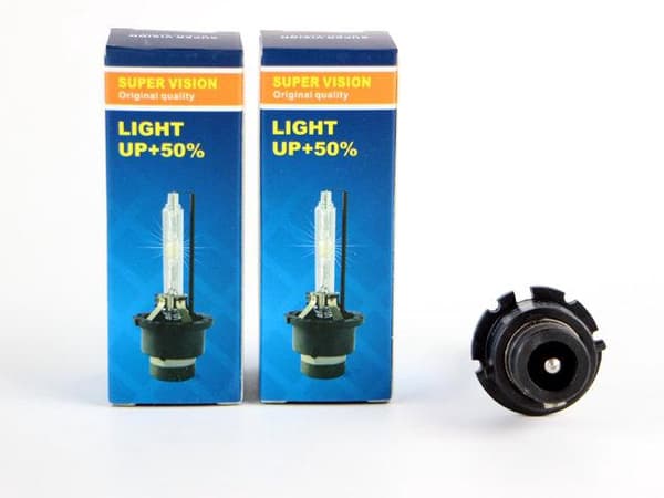 Xenonlampor +50% D2R 35W 6000K Super Vision 6000k 2-pack