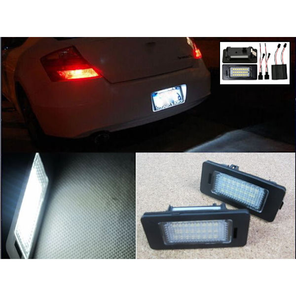 Skoda Fabia II 5J Oktavia 3 Rapid Suberb Yeti Led skyltbelysning