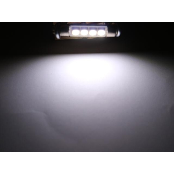 C5W Canbus 41mm vit 6000k Led spollampor SV8.5 42mm White 41mm Vita 6000k 2-pack