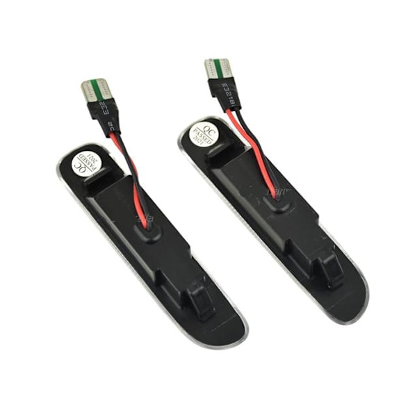 Led dynamisk blinkers BMW E46 Smoke styling 2-pack Svart