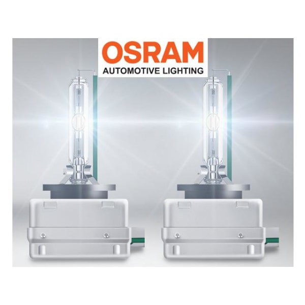 Osram D3S 35W 4300k ULTRA LIFE Original xenon lampor 2-pack Metall utseende