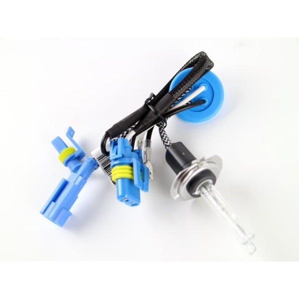 xenon lampor 55w H7 5000k 2-pack HID xenonlampor metallsockel MultiColor H7 5000k