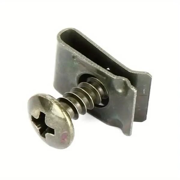 U clips + skruv 10-pack