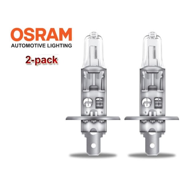 Osram H1 +120% 24volt 70w halogen premium lampor P14.5s 2st Metall utseende